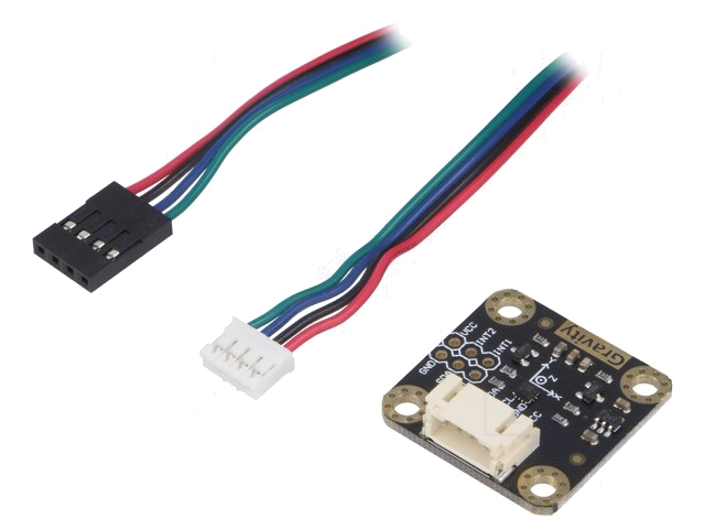 Sensor: Versnellingsmeter; 3,3÷5VDC; digitaal,I2C; module,kabels Sensor: Versnellingsmeter; 3,3÷5VDC; digitaal,I2C; module,kabels